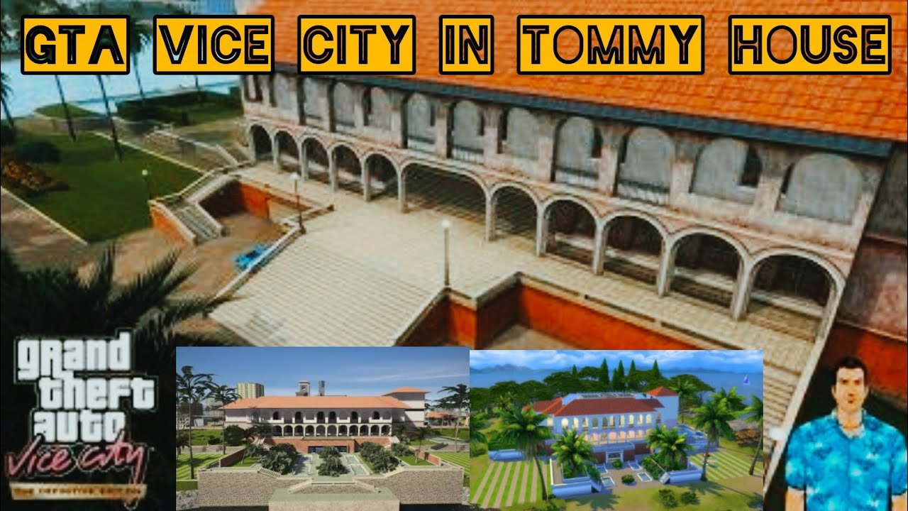 GTA VICE CITY IN TOMMY'S MANSION ☠️😎 