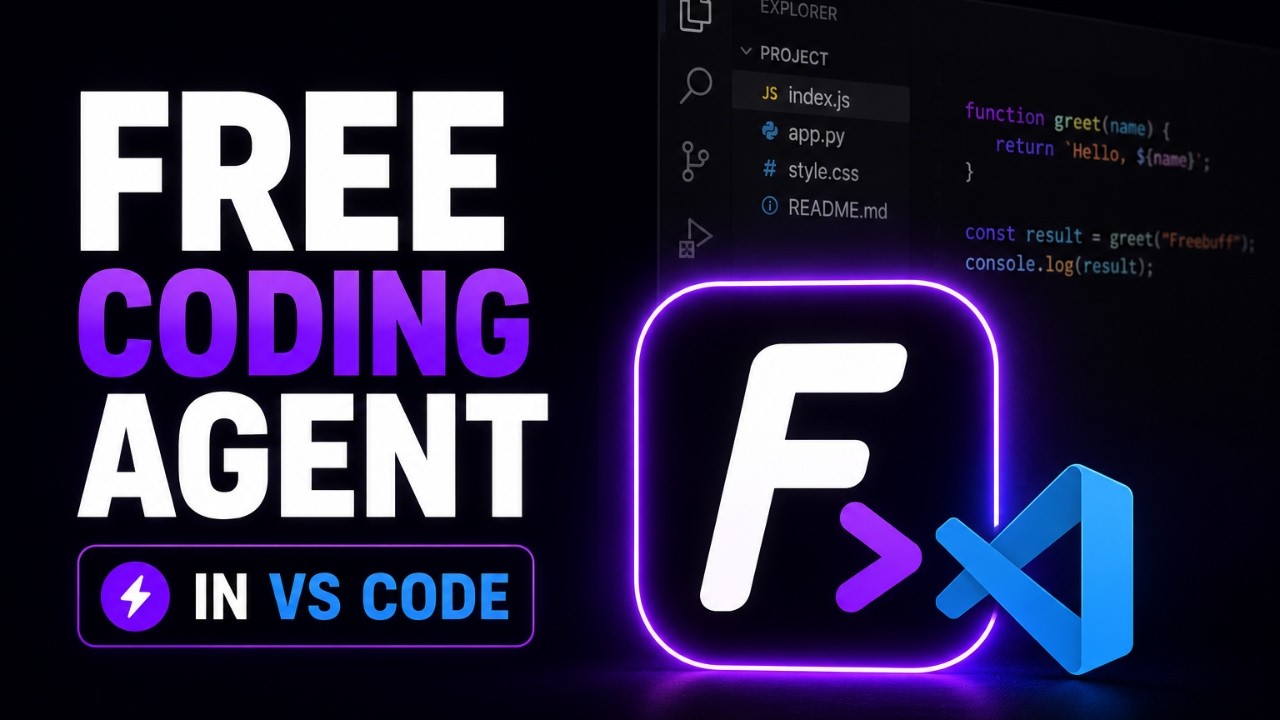 This FREE AI Coding Agent in VS Code Feels Like a Cheat Code 🤯