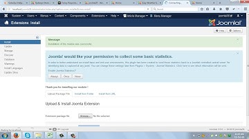 Scrolling Weather Show Joomla Module