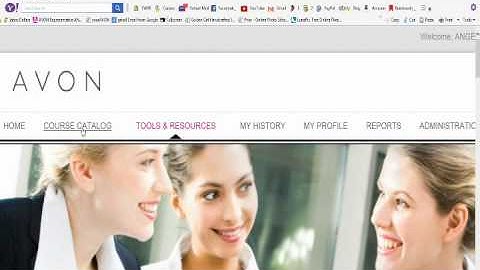 Avon web office navigation tutorial   training, downline manager, & appointment processing