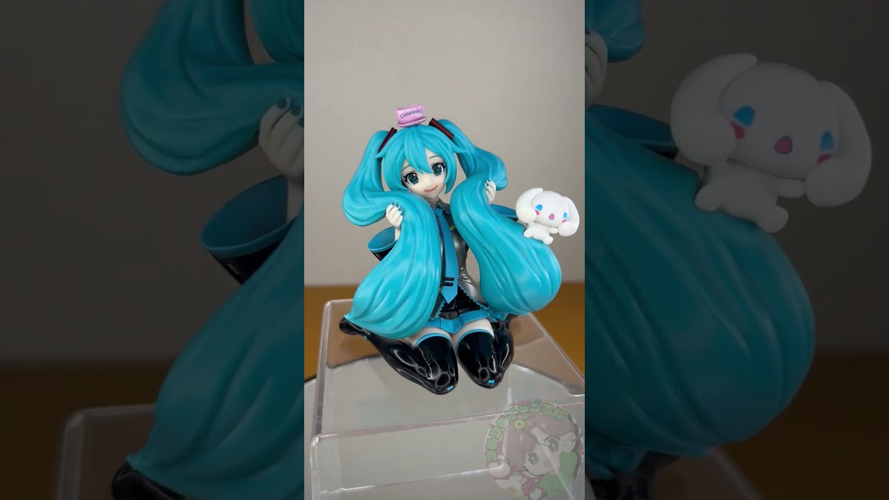 6/26登場 初音ミク×シナモロールちょこのせプレミアムフィギュア‐初音