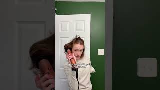 How I Style My Hair With Arm With a Round Blow Dry Brush
