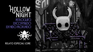 Hollow Knight: Petroglifo encontrado en Nido Profundo