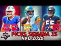 ¡Patriots vs Bills!🔥¿Rams EXPONEN a Lions?🦁 | PICKS SEMANA 15 NFL 2025