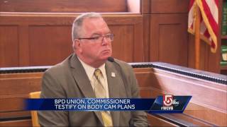 Boston police commissioner, union testify on body cameras