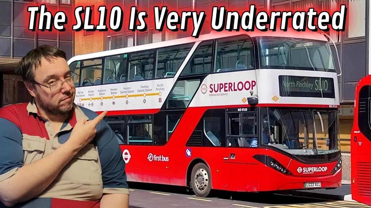 Исследуйте автобусные маршруты Superloop в Лондоне: приключение на SL10 😳🚌