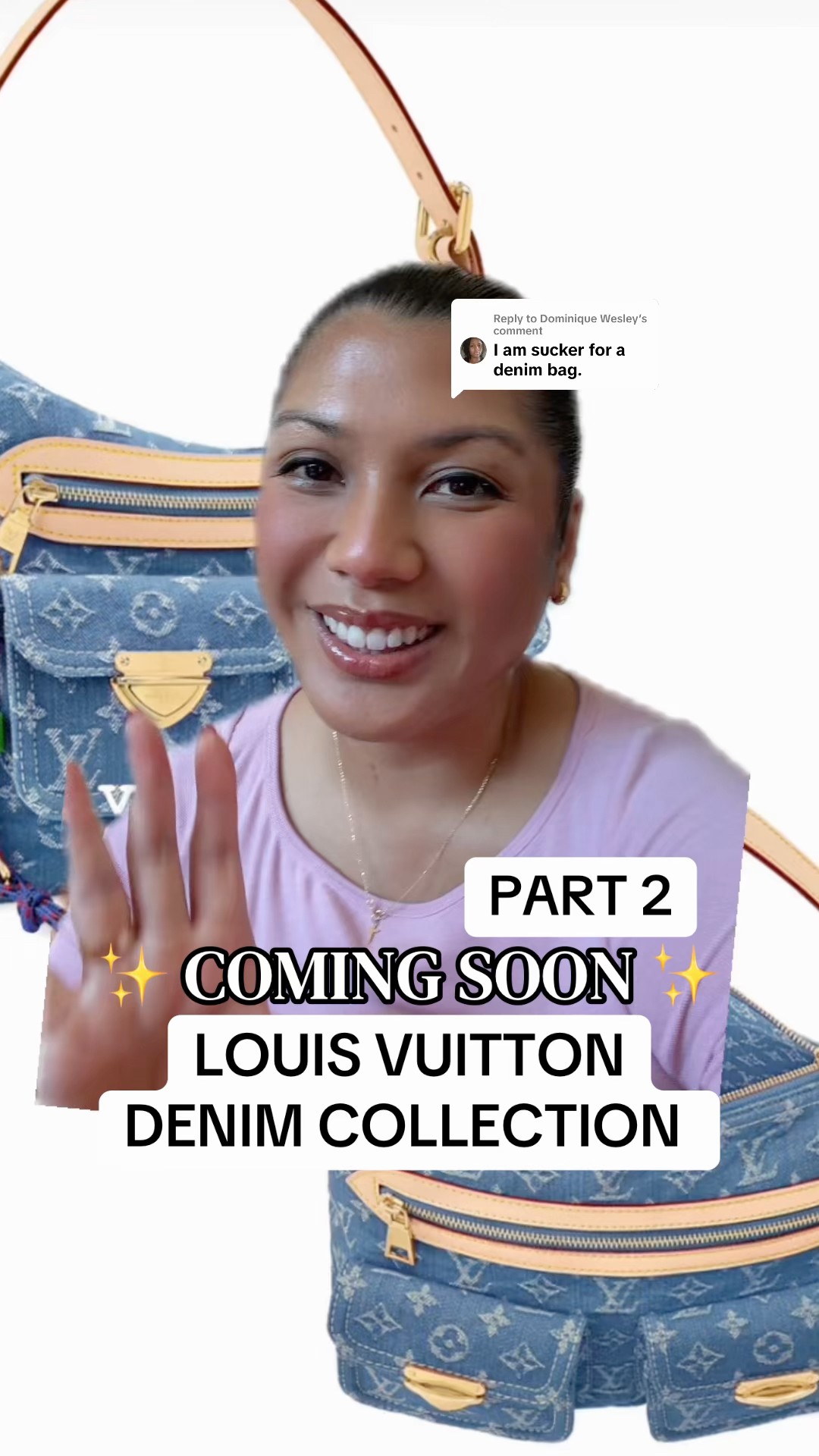 More bags from LV's upcoming denim collection
