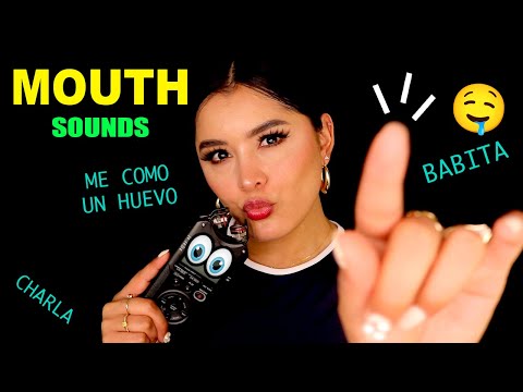 💦 Estos MOUTH SOUNDS te harán DORMIR 👅 🥚 I Ges ASMR