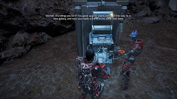 Mysterious Button (Mass Effect Andromeda)