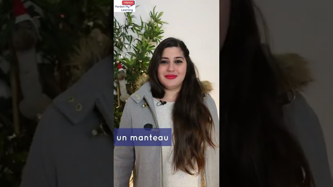 Winter clothes in French