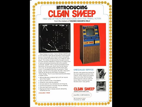 Clean Sweep (Arcade) 1974
