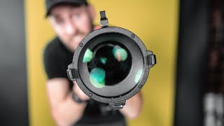 Aputure LS 60X + Spotlight Mini zoom (amazing for backdrops!!)