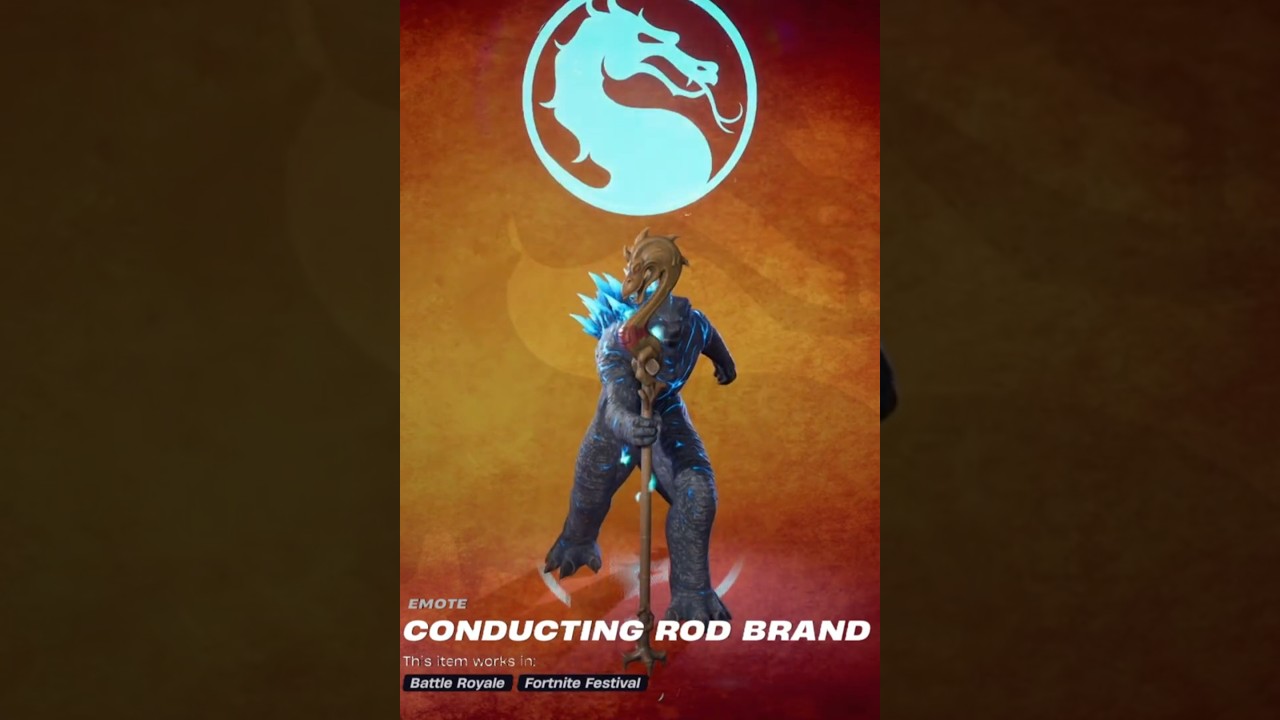 Fortnite X Conducting Rod Brand Emote⚡