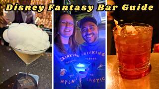 Every Bar &amp; Drink Spot on the Disney Fantasy 🍹 | Your Comprehensive Guide