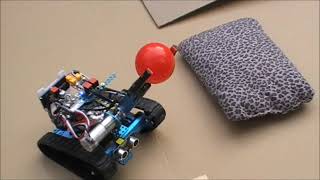 mBot Ranger with a gripper added
