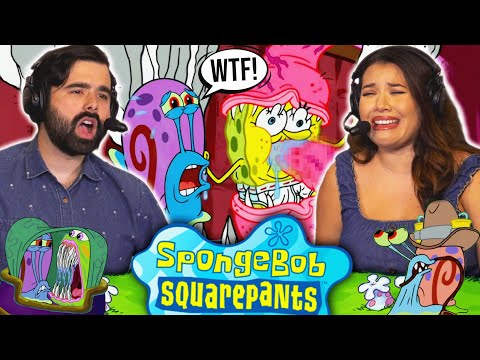 We Watched SPONGEBOB SEASON 7 EPISODE 5 AND 6 For the FIRST TIME! A PAL FOR GARY