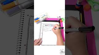 Using Text Evidence Interactive Notebook Pages