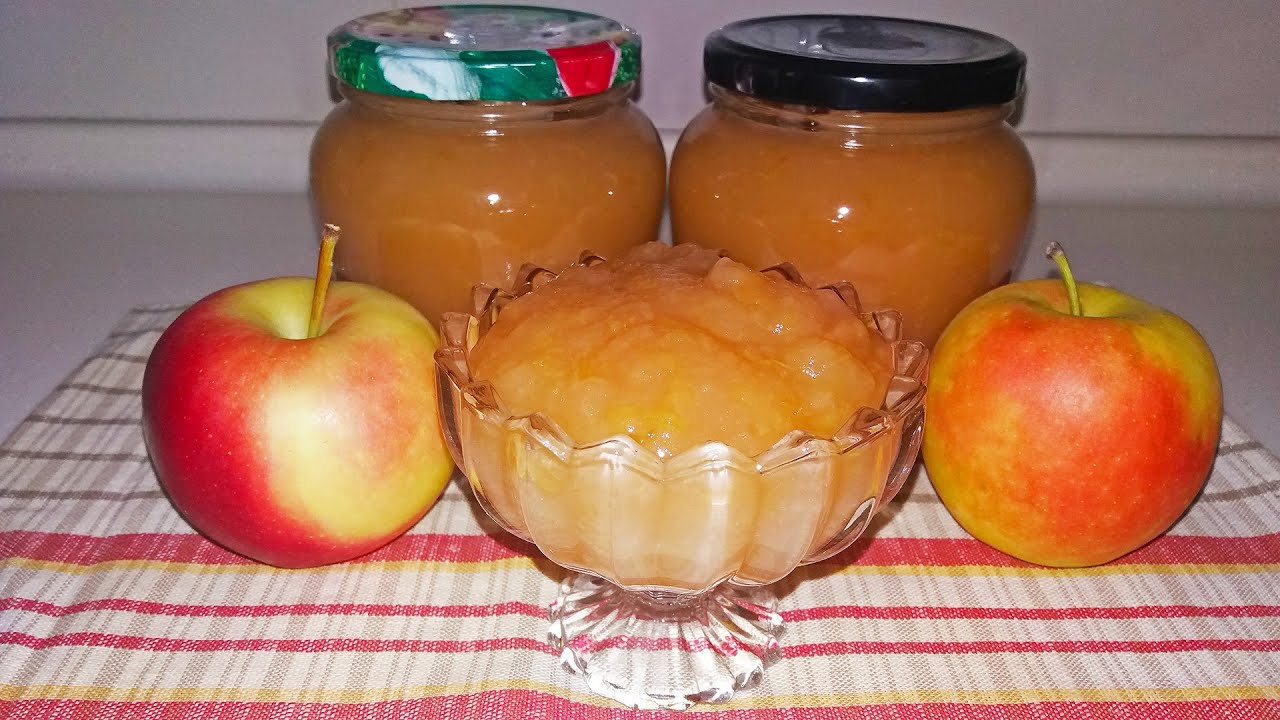 Яблочный джем | Быстрый и легкий рецепт