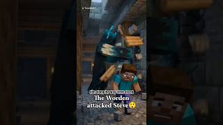🔥 Steve Found the Last Diamond... Then the Warden Woke Up! 💎😱..#minecraft #shortsfeed #steve #ai