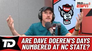 NC State football coach Dave Doeren has to be feeling the heat