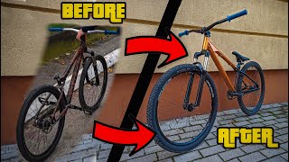 Old 60$ NEGLECTED Dirt Jump Bike Gets A New Life (Restoration)