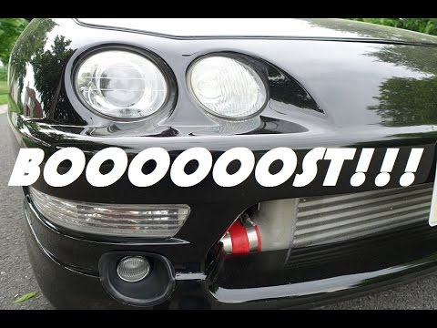400hp Acura Integra - First Drive With Synchrotech Trans - YouTube