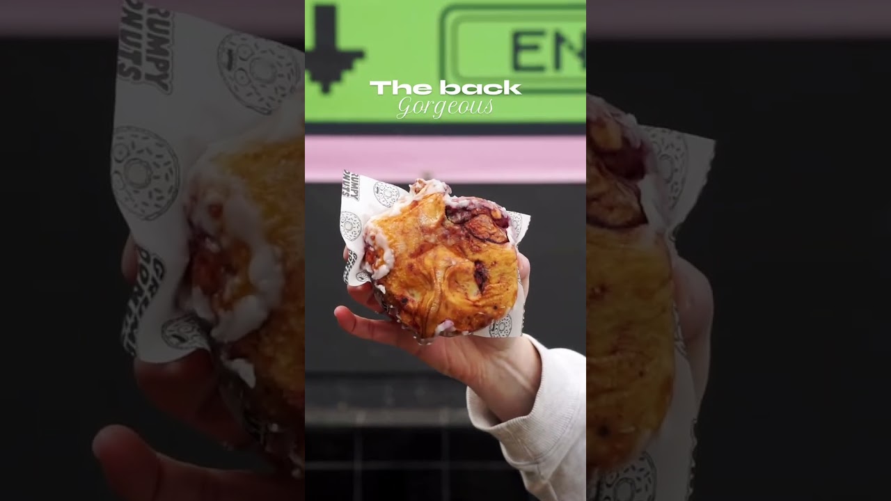 Blueberry Fritter @grumpydonutsofficial