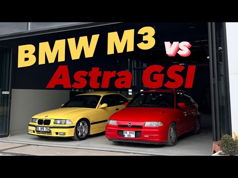 Stock E36 M3 vs Stage 2 Astra F GSI - Efsaneler Kapışıyor - Roll /M3 POV Sürüş