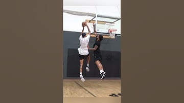 Javale McGee is a CHEAT CODE 👀 #jushoop #shorts