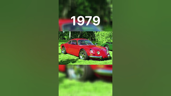 Evolution of Alpine A110 (1963~2023) #trending #shortsfeed #shortsvideo #shortviral