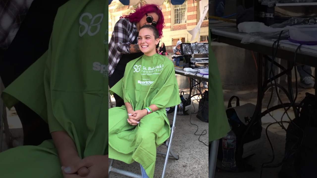 Juliana Abraham / St. Baldrick's Shavee @ UCLA  2017