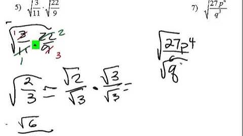 MullanMath Rationalizing a Denominator Containing One Square Root Part 2