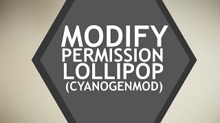 How To Modify Permissions of the App on Android Lollipop(Cyanogenmod) screenshot 1