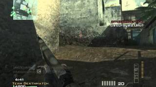 MW3 Multi Kill with Model...and a little air support ;)