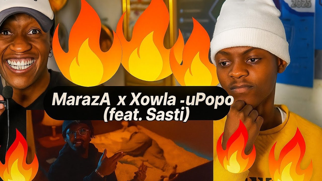 MarazA × Xowla - uPopo Ft Sasti (Official Music Video) || REACTION 🕺💣🔥