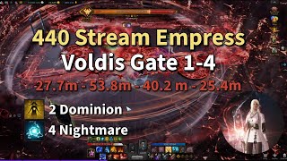 [Lost Ark] 440 Stream Empress Arcana - Voldis Hard - MVP All Gates