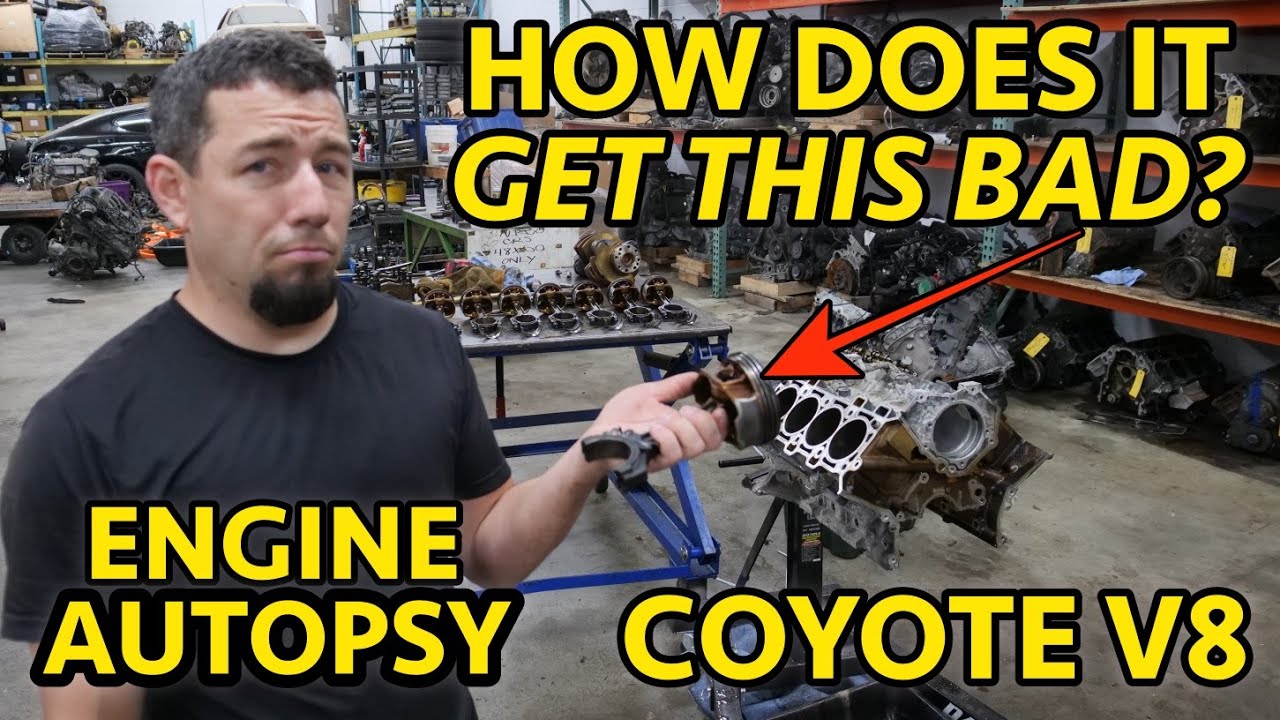 11-14 Ford F150 5.0L Coyote Teardown: Shop Says “Its bad”, They Weren’t Kidding!