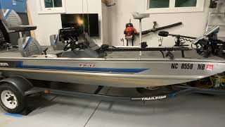1992 Bass Tracker TX17 Modifications Upgrades