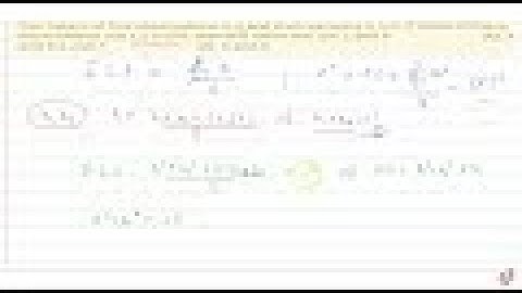 The means of five observations is 4 and their variance is 5.2. If three    of these observation...