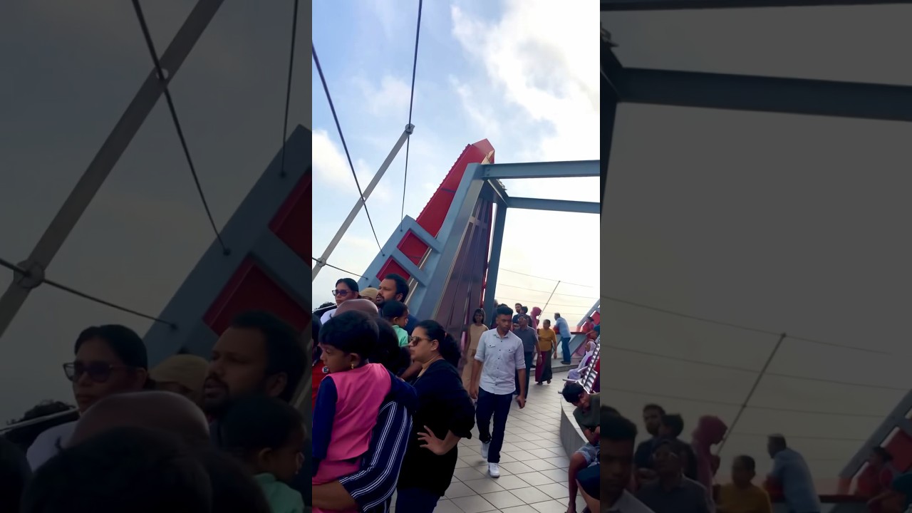 Colombo city view from Lotus Tower 