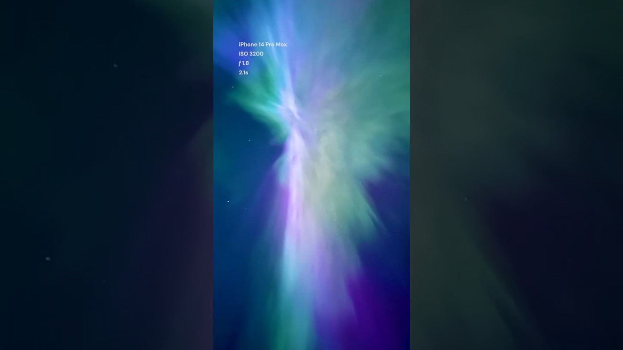 How To Shoot The Northern Lights on Your Smartphone