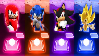 KNUCKLES 🟣 SONIC 2 🟣 SONIC THE HEDGEHOG 3 🟣 SONIC PRIME COFFIN DANCE COVER | WHO'S BEST? #sonic