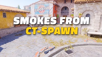 Inferno Smokes from CT Spawn