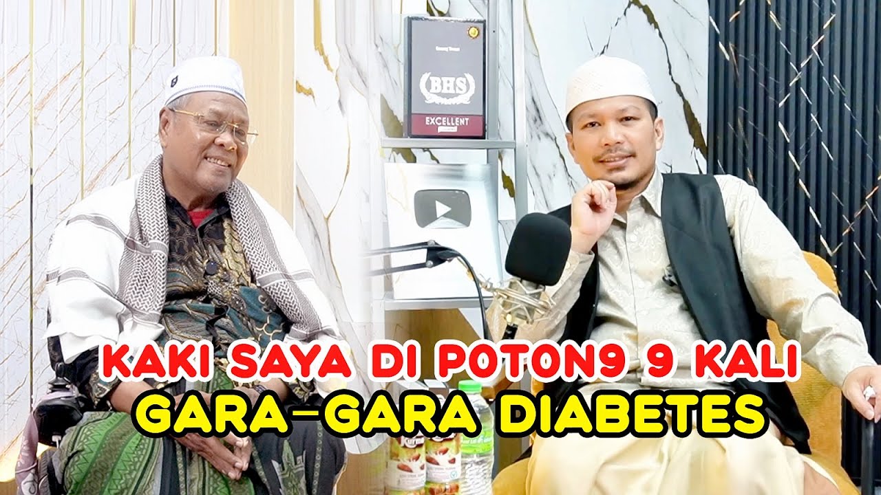 KAKI SAYA DI P0T0N9 9 KALI GARA - GARA DIABETES