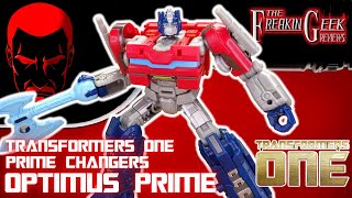 Transformers One Prime Changers OPTIMUS PRIME: EmGo's Transformers Reviews N' Stuff