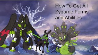 How to Get Zygarde 10%, 50%, and 100% in Pokemon Sword and Shield