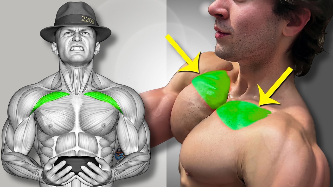 6 BEST EXERCISE UPPER CHEST WORKOUT - YouTube