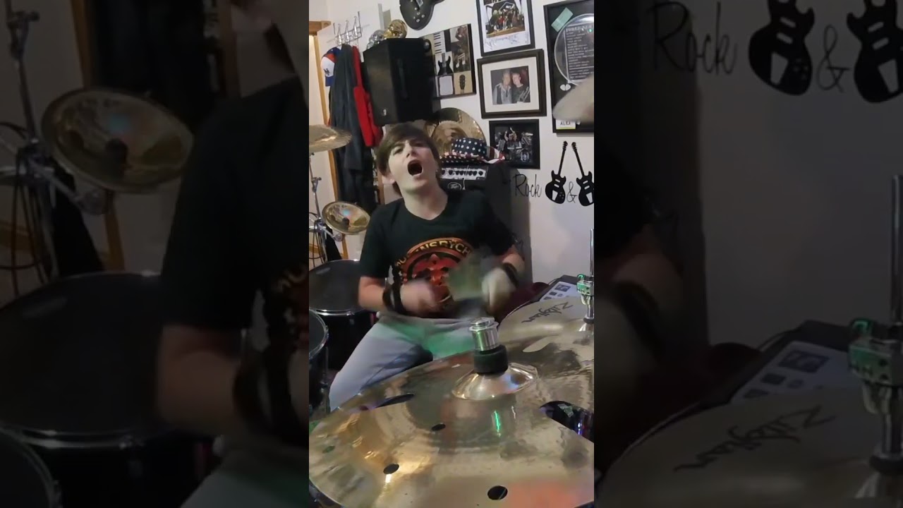 whiskeyinthejar metallica drums drummer kid YouTube