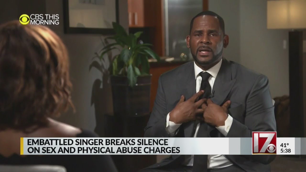R. Kelly breaks silence with outburst on CBS - YouTube