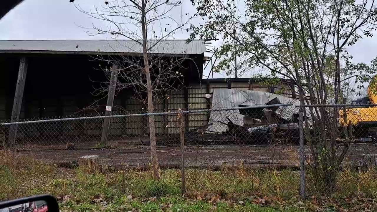 Niagara Falls  ATV Rental place, fire aftermath